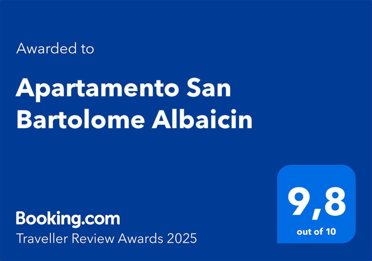 Apartamento San Bartolome Albaicin Гранада Екстериор снимка